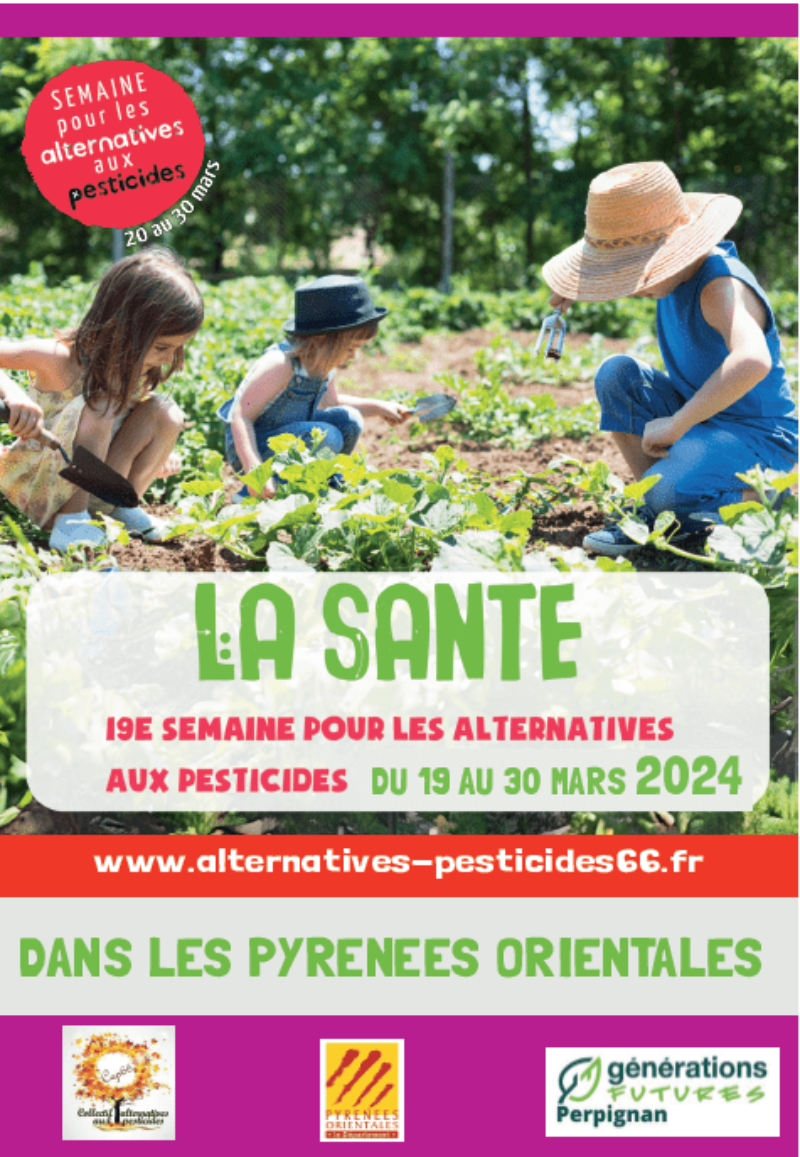 Le Programme de la Semaine pour des Alternatives aux Pesticides est arrivé ! (du 20 au 30 mars)