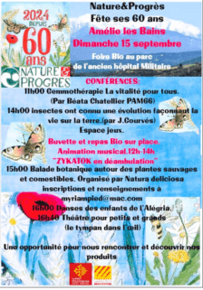 Participez à la Foire Bio du 15 septembre à Amélie les Bains