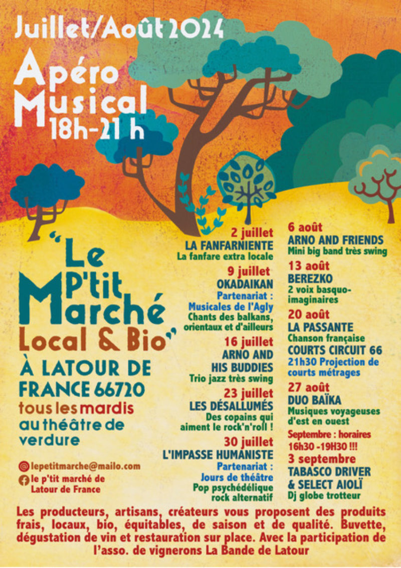 Le Petit Marché Estival de Latour de France